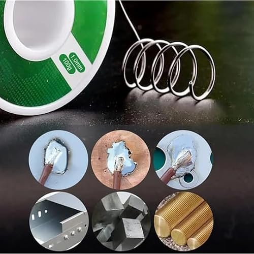 Miniatura 6 de Alambre de soldadura de aluminio para encendedor de acero inoxidable, nuevo alambre de soldadura a baja temperatura, alambre de soldadura de bajo