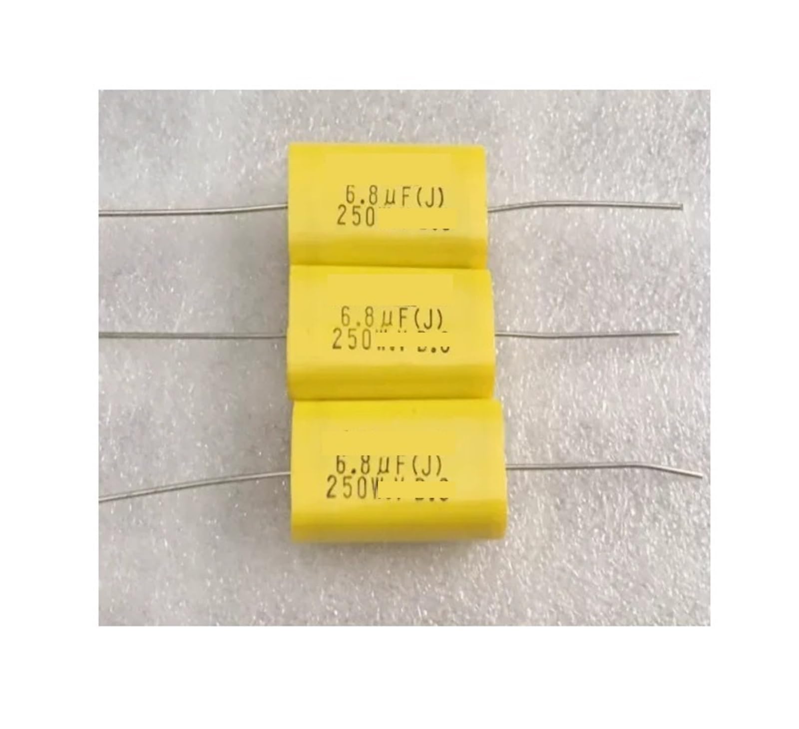 Axial capacitor 10UF 250V résout les pannes de signal électrique audio