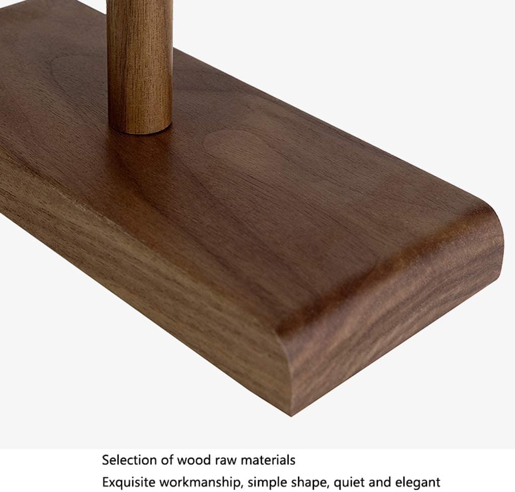 Soporte Para Auriculares Soporte De Madera Para Auriculares, Soporte Creativo Para Auriculares, Estante De Exhibición De Escritorio, Accesorios Universales Para Auriculares Soporte Cascos(Walnut)