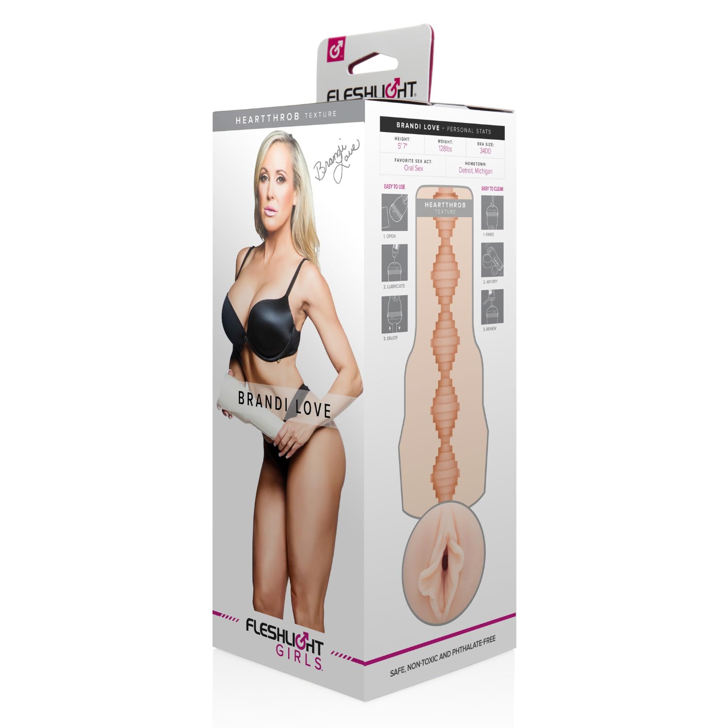 Amazon.com: Fleshlight Girls | Brandi Love Heartthrob | Male Sex Toy : Health & Household Amazon.com: Fleshlight Girls | Brandi Love Heartthrob | Male Sex Toy : Health & Household