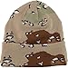 Gelante Unisex Beanie Cap Knitted Warm Solid Color 2060A-DesertCamo-3PC