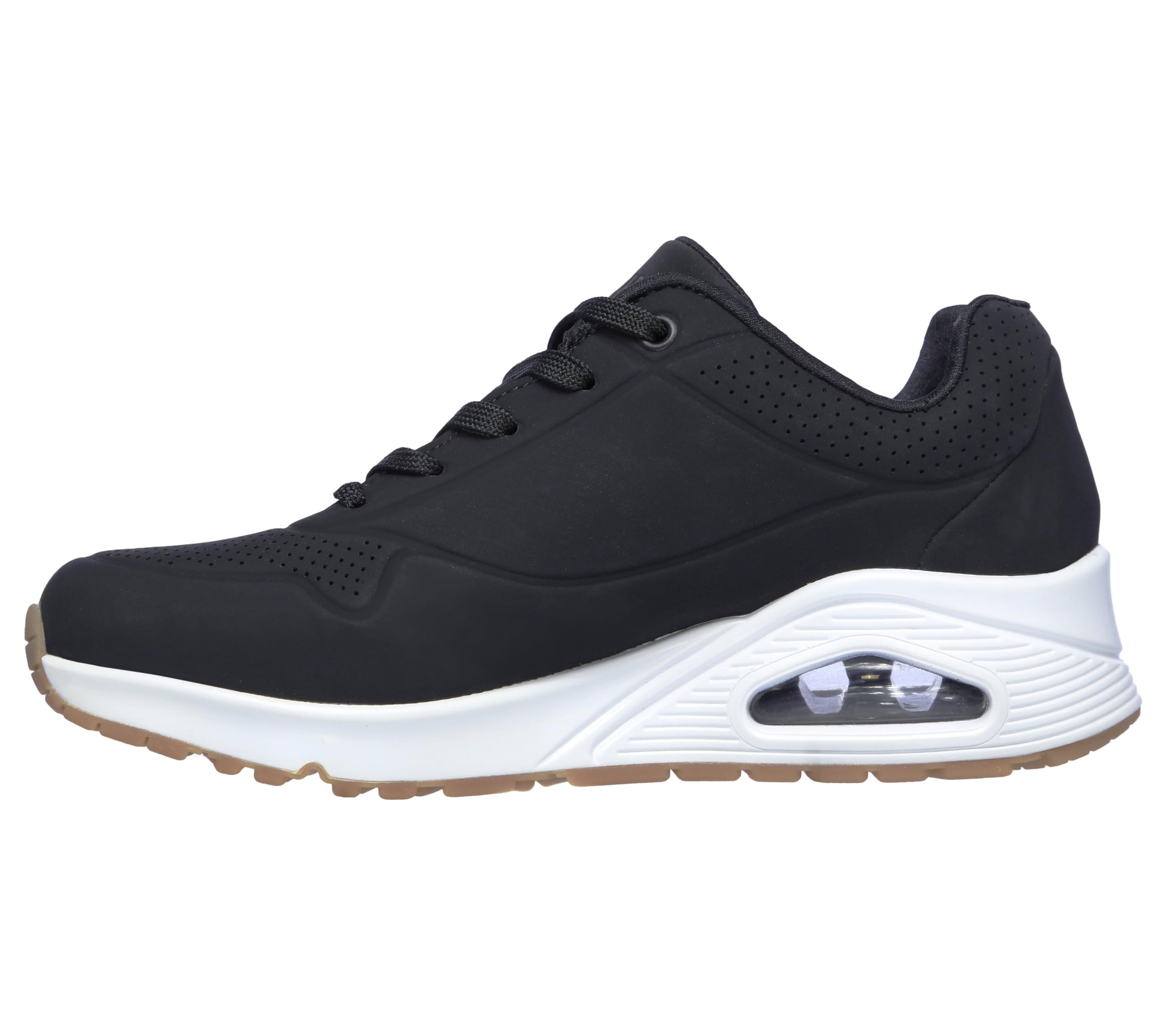 Skechers Uno Stand On Air, Scarpe Da Ginnastica Donna, Nero E Bianco, 36 Eu Larga-image