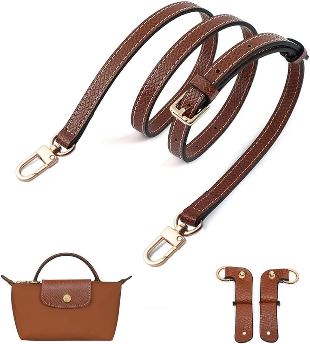 LONGCHAMPロンシャンストラップのみ　ベルト LONGCHAMPロンシャンストラップのみ ベルト - メルカリ