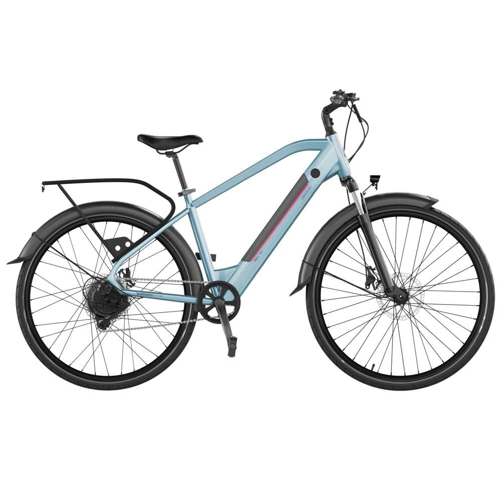 Cecotec Vélo Électrique Urban Pro. 250W, Roues 28", Autonomie 90Km, Batterie 460Wh, Suspension Avant, Dérailleur Shimano 7 Vitesses et Frein Hydraulique à Double Disque