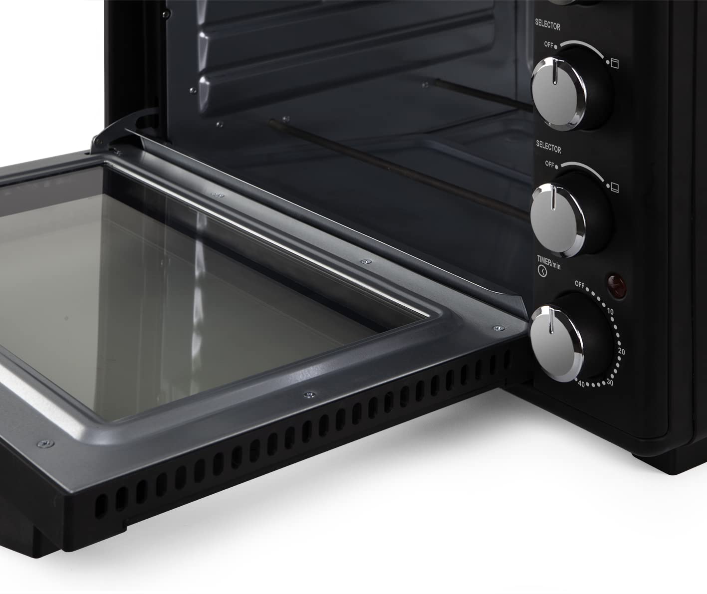 Orbegozo HCI 5045 - Four électrique de table, thermostat réglable, minuterie, témoin lumineux, 45 litres, 2000 W, [Exclusive Amazon]