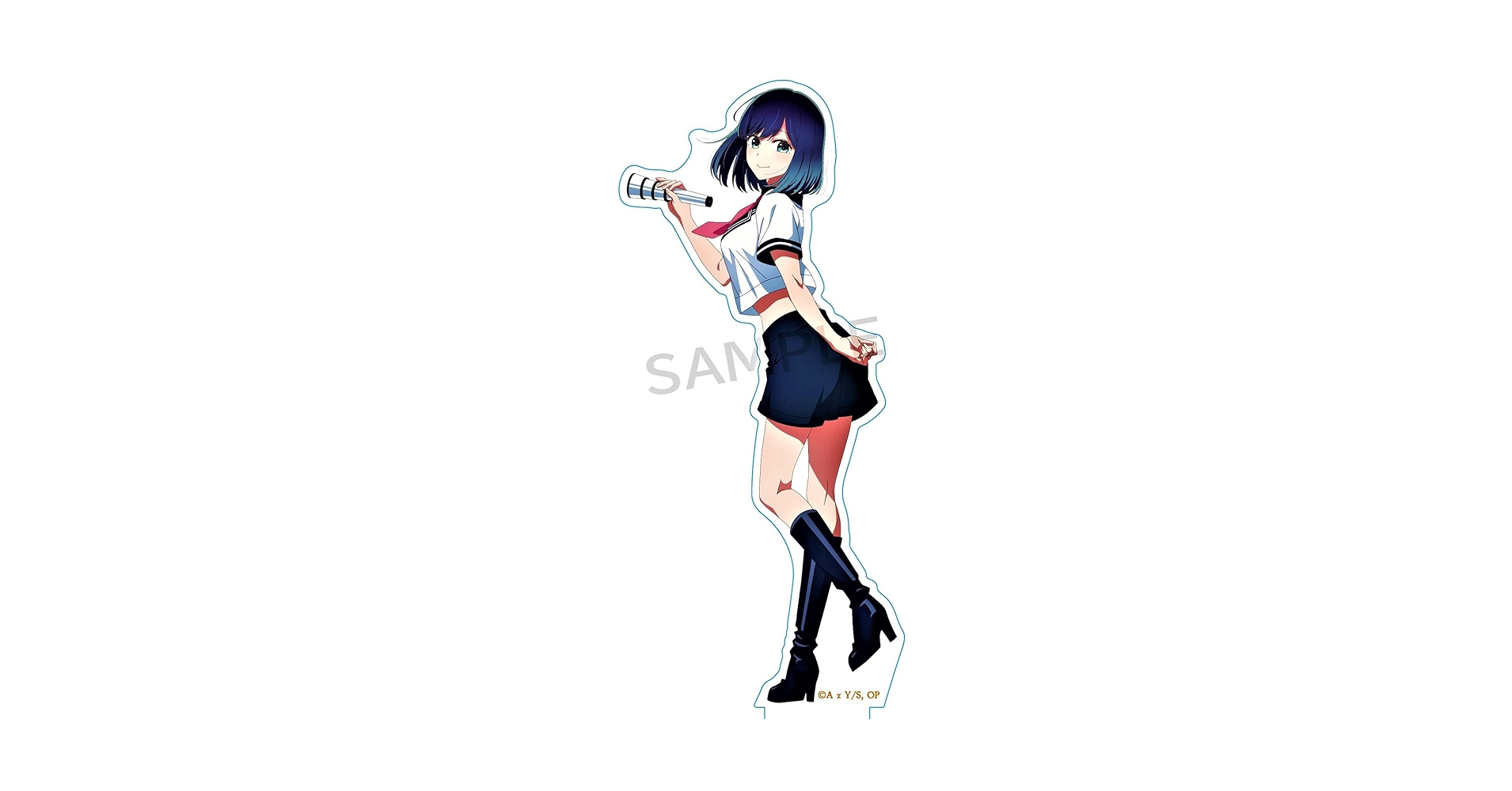 【黒川あかね競泳水着ver】 A4・ハイビジョンブロマイド　フルセット Amazon.co.jp: の子 ビッグアクリルスタンド OK-AS14 黒川あかね
