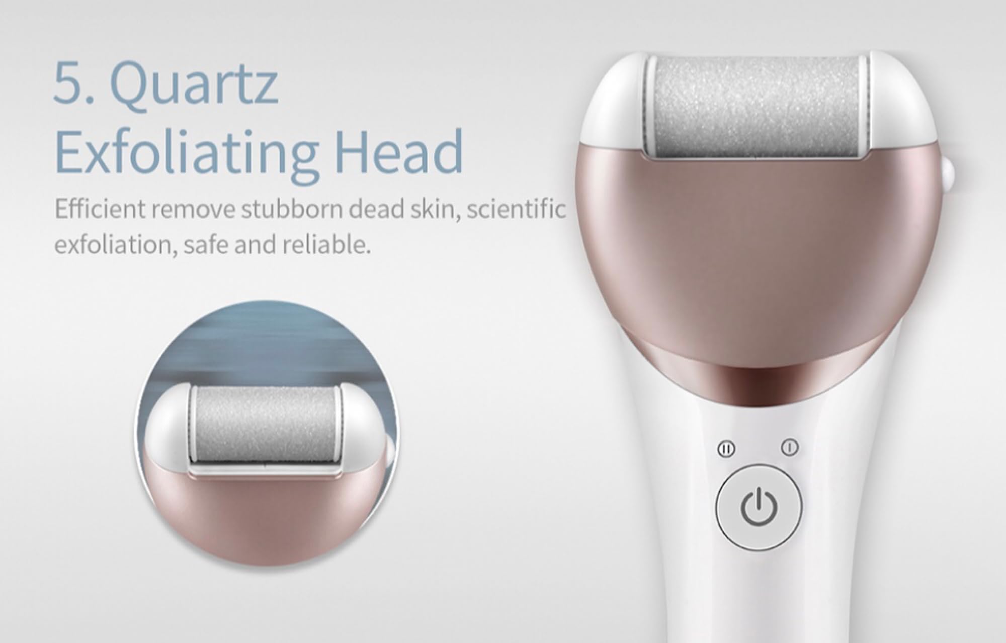 Lalano`S Cosmetics depilator do depilatora 5 w 1, do czyszczenia na mokro i na sucho, nakładki: 8 szt., zestaw do manicure, urządzenie do zabiegów kosmetycznych, depilacja, golenie/przycinanie, masaż