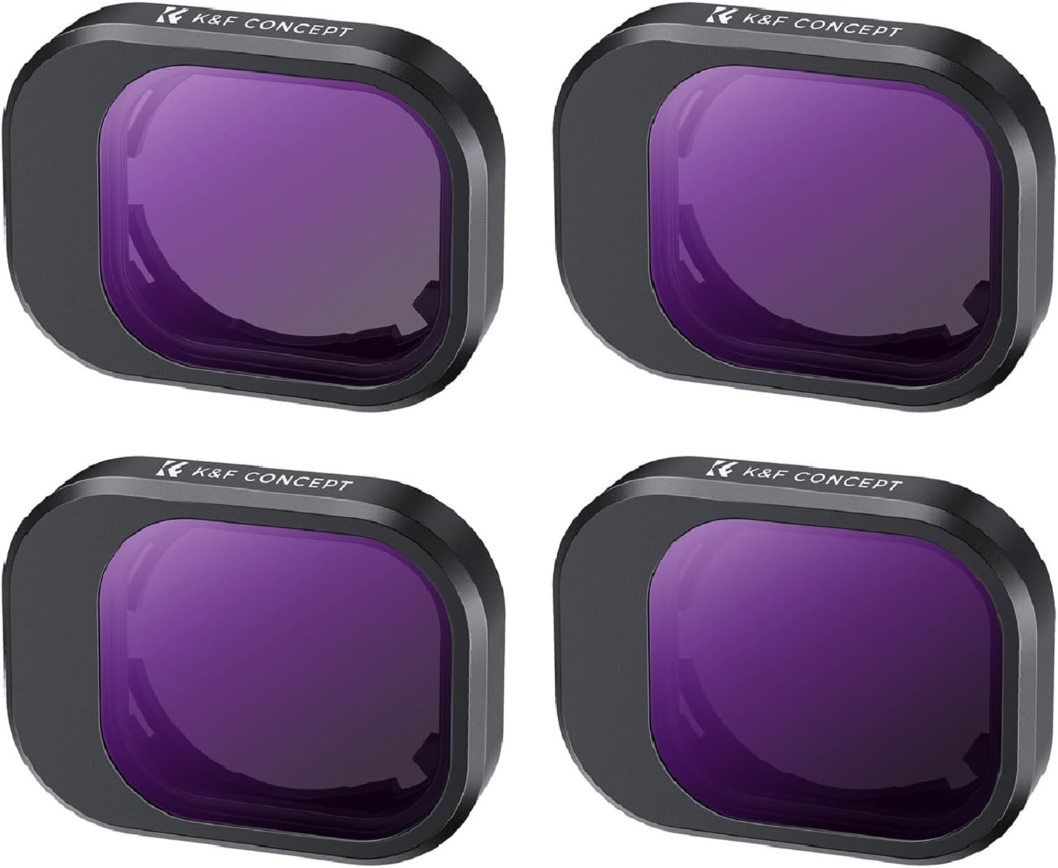 K&F Concept Kit 4 Filtri ND E CPL Per GoPro Hero 4K – ND8, ND16, ND32 E CPL, 28 Strati Anti-Graffio