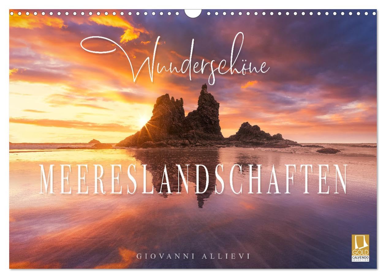 CALVENDO - Wunderschöne Meereslandschaften (Wandkalender 2027 DIN A3 quer), Monatskalender: Zwölf Meereslandschaften für Meeressüchtige.