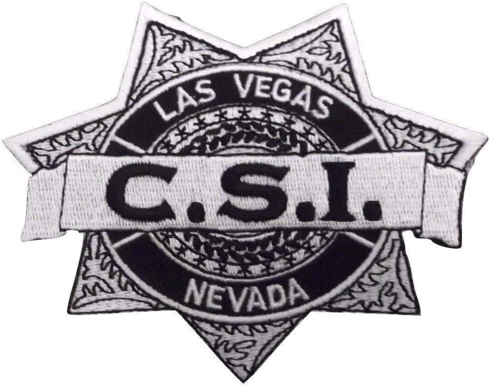 Crime Scene Investigation CSI Las Vegas Badge Embroidered Patch