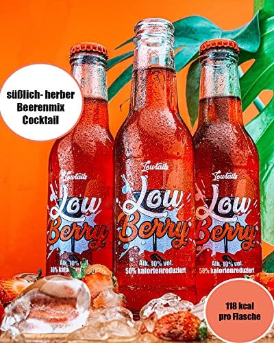Lowtails Lowberry | alkoholische Beerenmischung | kalorienarmer Genuss | Made in Germany | sommerlicher Cocktail mit… - Image 5