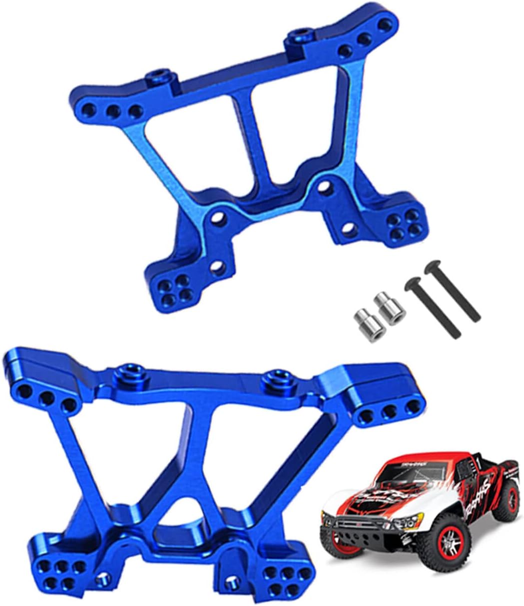 Tower De Suspension Arrière T2 En Aluminium Usiné Pour Traxxas Stampede 4X4 & Slash 4X4 1/10
