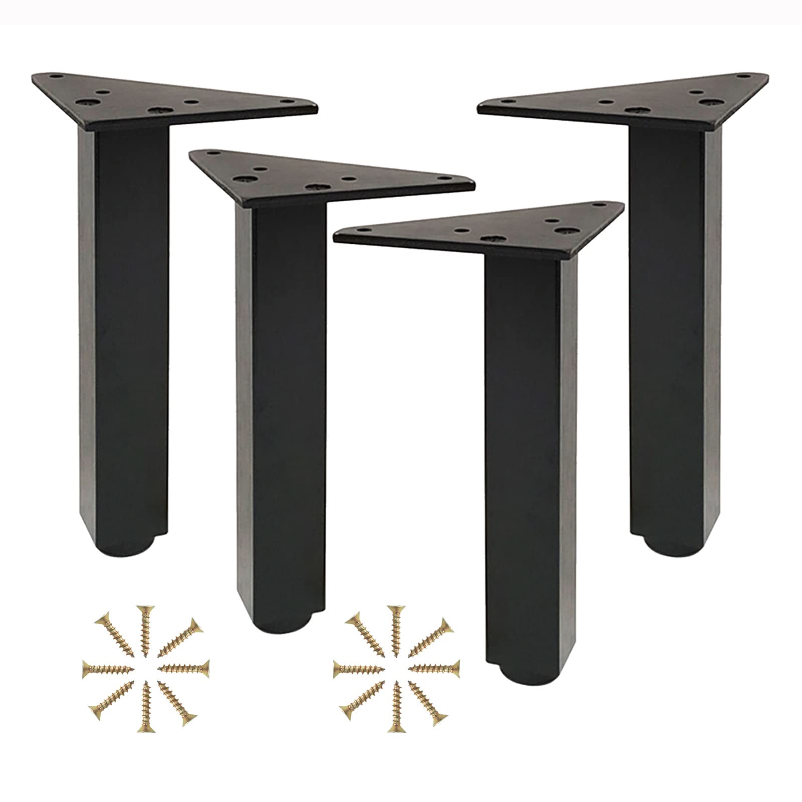 Buy Table Legs Metal, 4 Pcs Modern Furniture Legs Adjustable, Bathroom