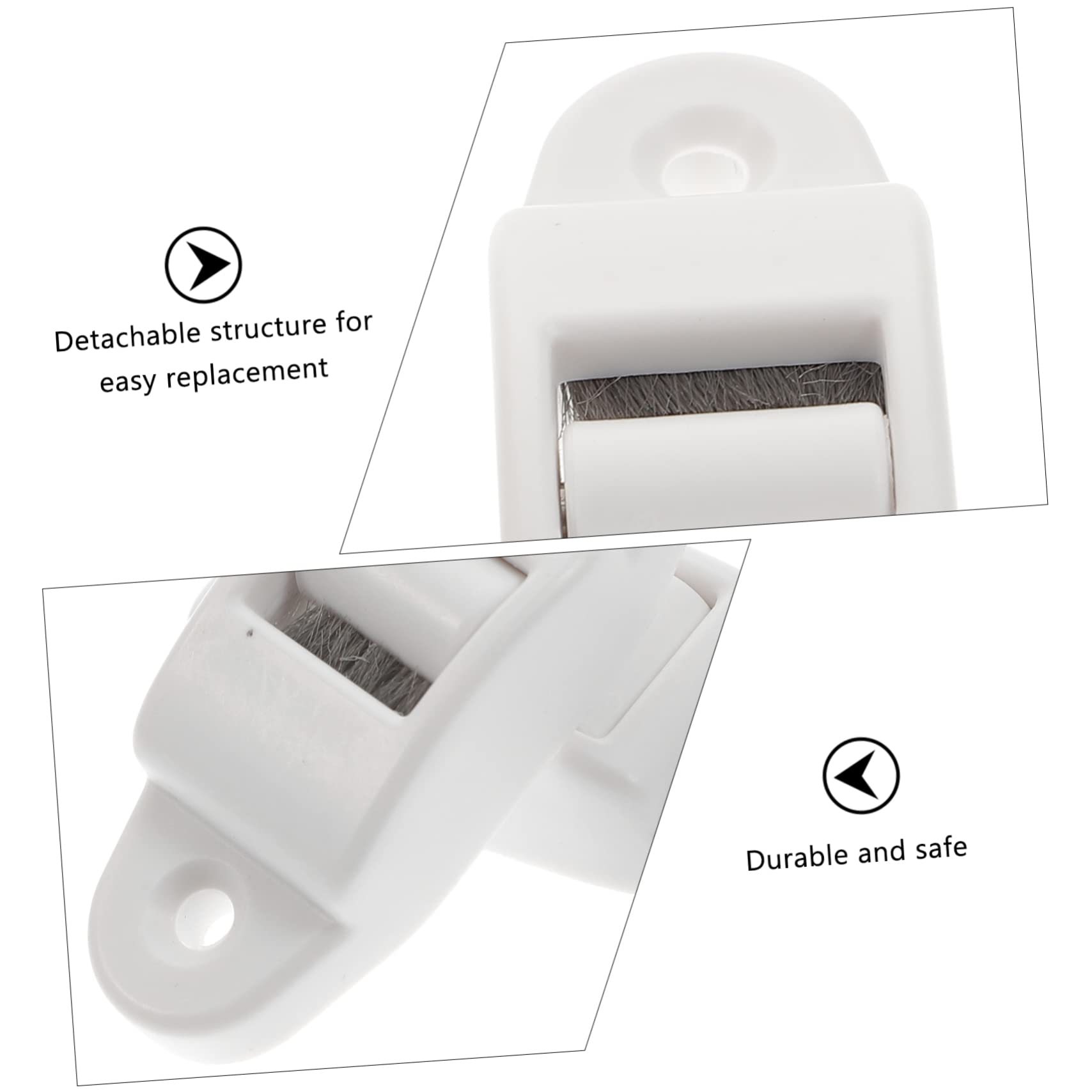 12 Pz depolveratore a cleaning brush strumento per la pulizia delle dita tapparella guida cinghia guinzaglio cintura guidacinghia in superficie guidacinghia per tapparella