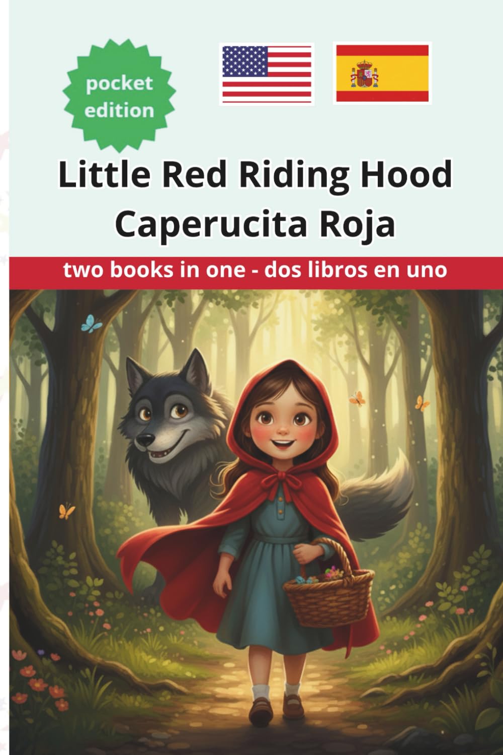 Little Red Riding Hood Caperucita Roja English and Spanish Version Bilingual Book for Children: Versión Bilingüe Inglés Español para Niños (Bilingual English Spanish)