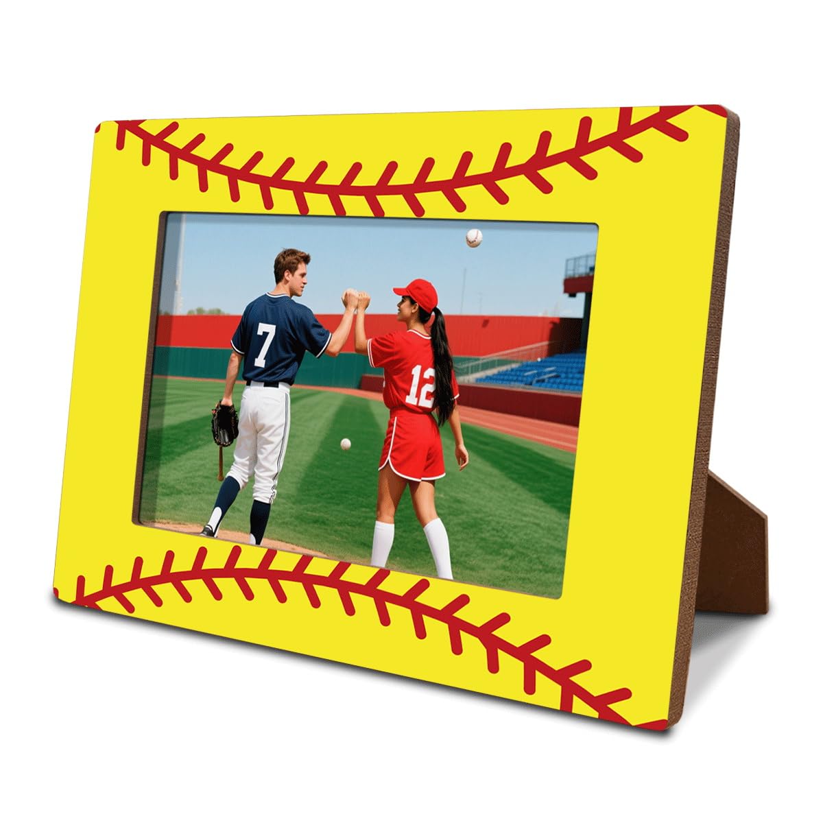 Photo 1 of XQLSR Softball Picture Frame, Softball Room Decor, Softball Decor Gift