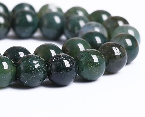 Miniatura 18 de 60 cuentas de ágata de vena de dragón negro de piedra natural de 0.236 in para hacer joyas y pulseras Ágata de vena de dragón negro,Turquesa