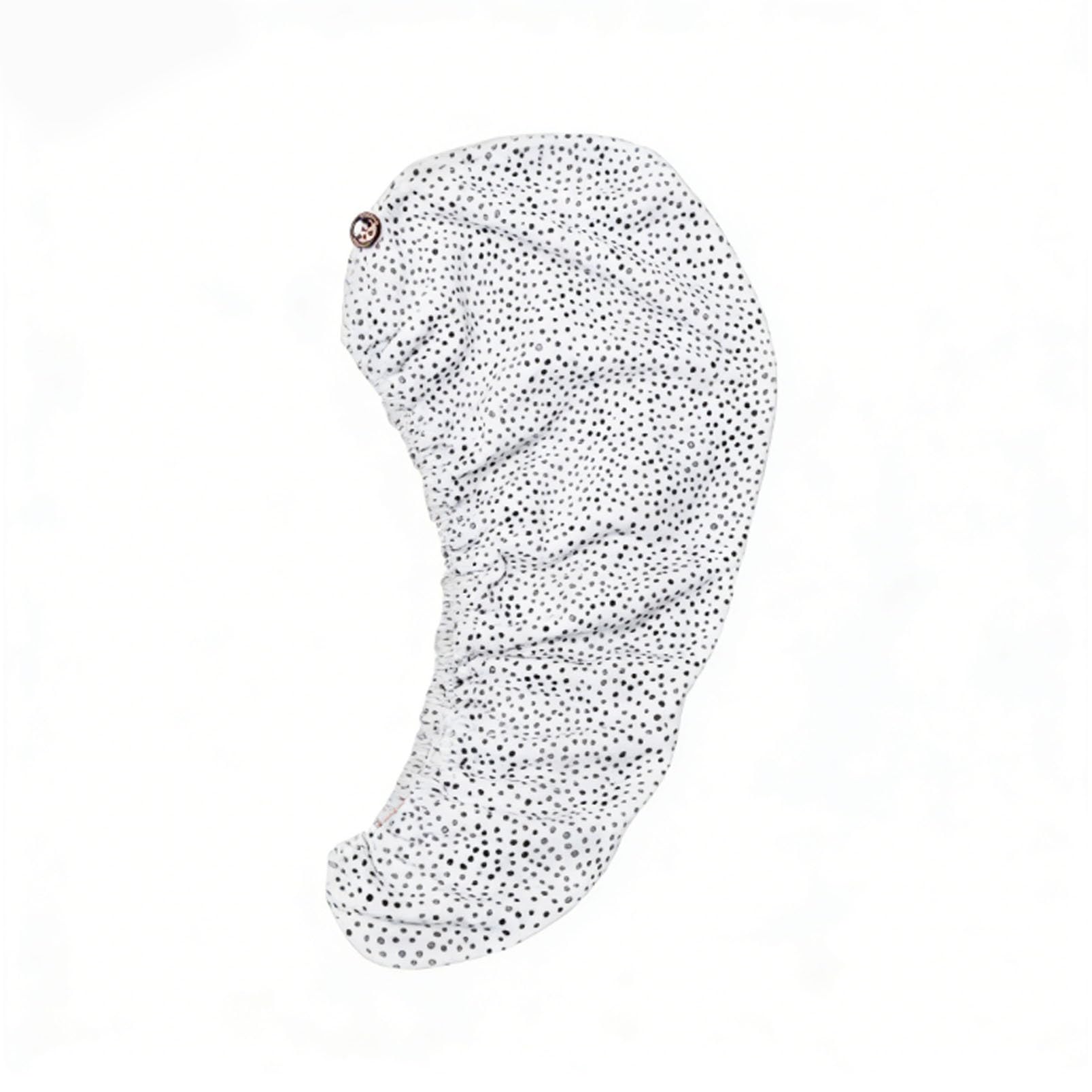 View 1 of 2 PCS Polka Dot Coral Fleece Hair Drying Cap: 30 * 70 CM Thickened Superfine Fiber Quick Dry Absorbent Towel for WomenLPNPMGN2567331