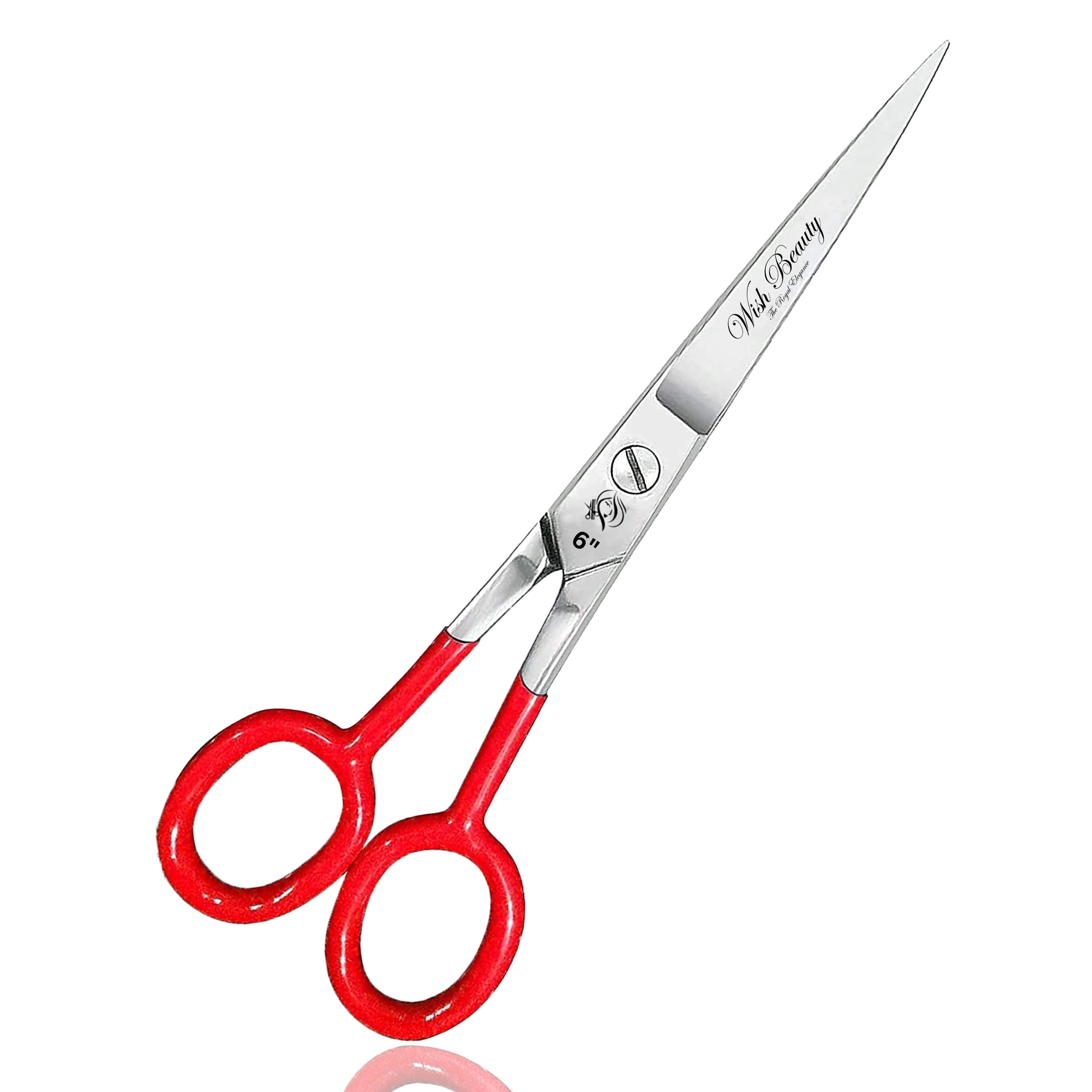 Wish Beauty,The Royal Elegance Men's Professional Hairdressing Scissors Barber Salon Hair Cutting Sharp Razor Shear (6" Scissor)