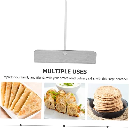 Miniatura 8 de Esparcidor de crepé, crepe, crepes, rastrillo para panqueques, herramientas de pastelería, herramientas de extensión de crepé, herramienta de