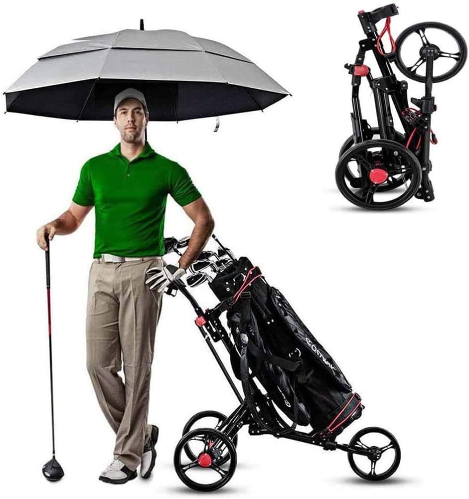 portaombrelli per golf push cart