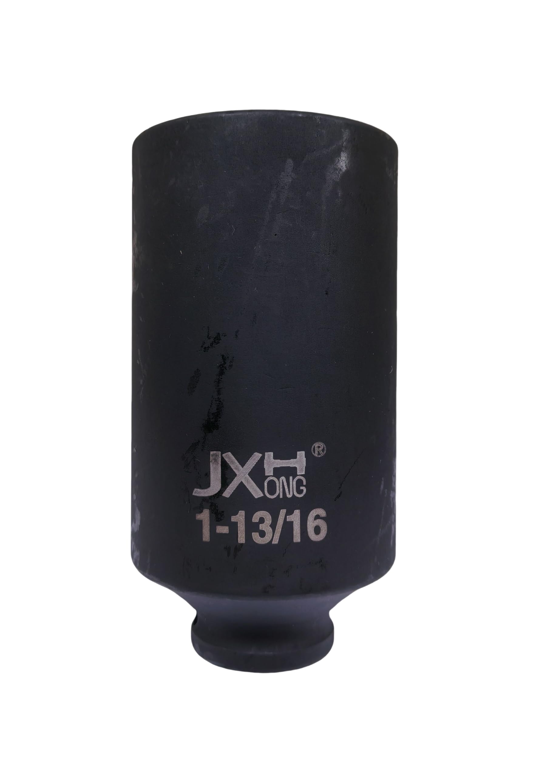 JXHONG 1/2" Drive 1-13/16" Deep Impact Socket, 4.7“ long，6-Point, Heat Treated Cr-V Alloy Steel