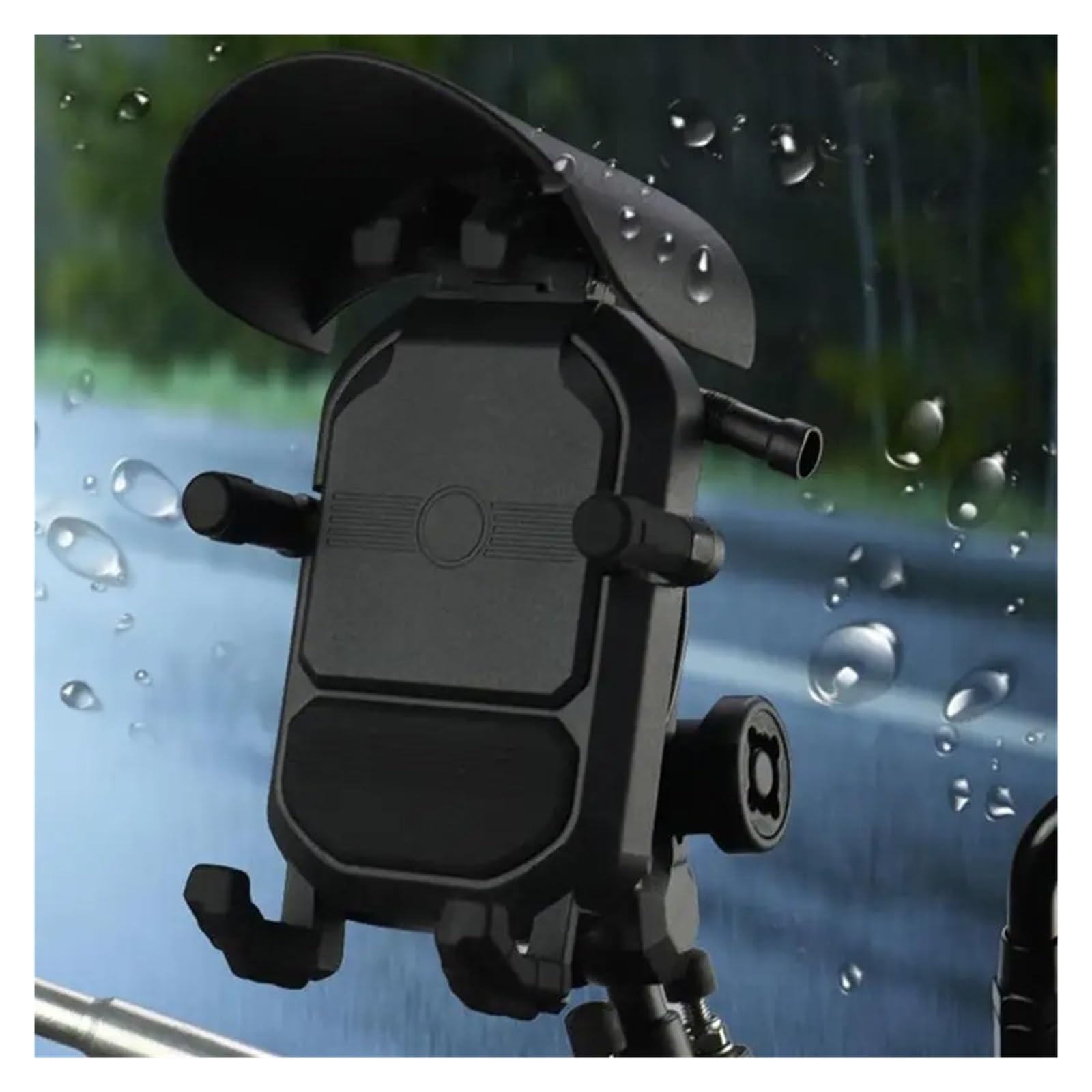 Navi Halterung Motorrad Telefon Halterung Lenker Telefon Navigation Halterung Stoßfest Radfahren Zubehör Vielseitige Navigation Clamp