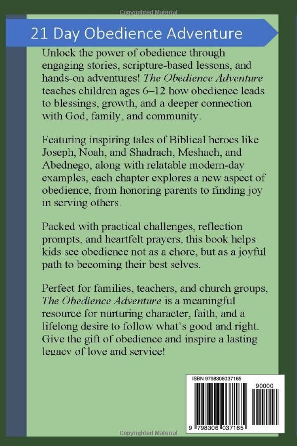 21 Day Obedience Adventure ("The Christlike Character Collection") - Image 2