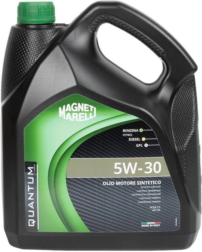 Quantum Energy Magneti Marelli Lubrificante auto sintetico olio motore 5W-30 4lt