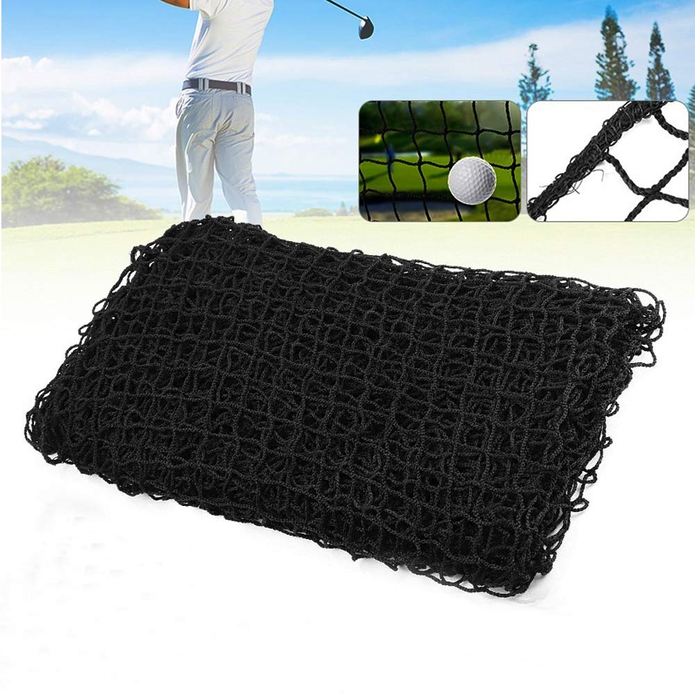 Your's Bath Golf Training Net for Garden, 3x3m Golf Ball Hitting Netting Golf Impact Panel Replacement Net Heavy Duty Golf Containment Net Golf Training Aids for Indoor Outdoor Sports