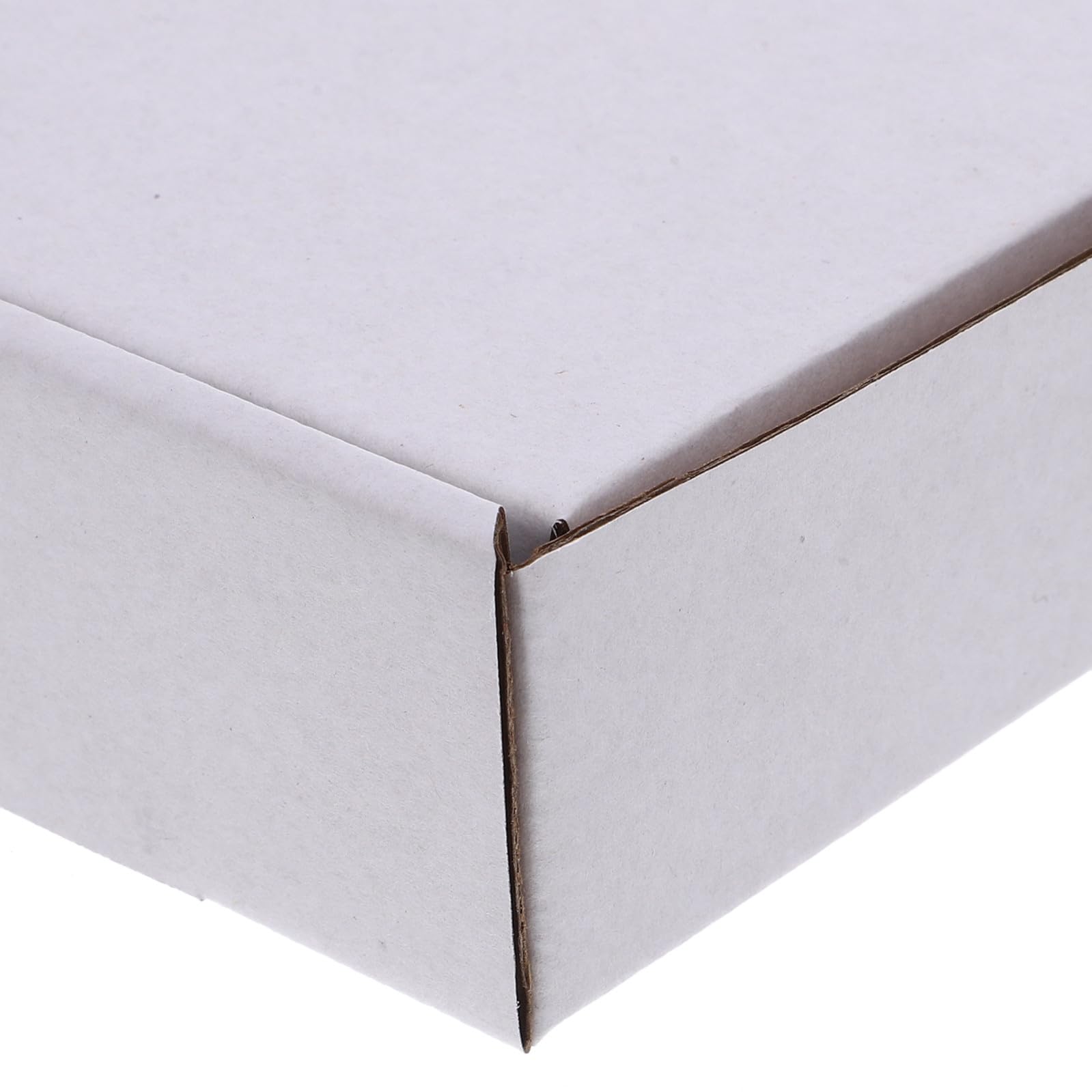 Scatole per Pizza Kraft Bianca, 30 Pezzi, Confezione per Asporto Conservazione della Freschezza e Sicurezza Alimentare, Scatole Ondulate per Pizza da Forno
