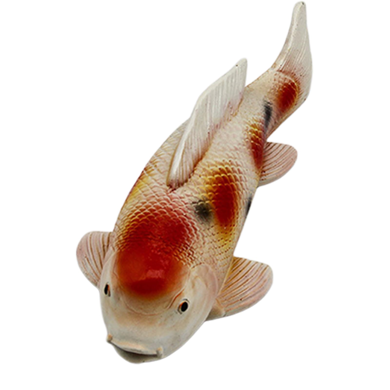 Qusinfc For Water Feature Container and Outdoor Pond Enhancement Exquisite Resin Floating Wildlife Decoration Realistic Figurine Premium Resin Floating Animal Statue