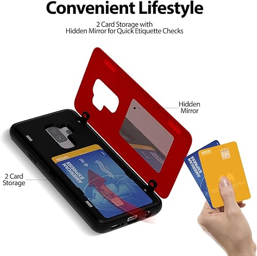 Miniatura 209 de GOOSPERY Parachoques magnético para puerta compatible con Galaxy S23, tarjetero tipo cartera, cierre automático, protección de doble capa resistente