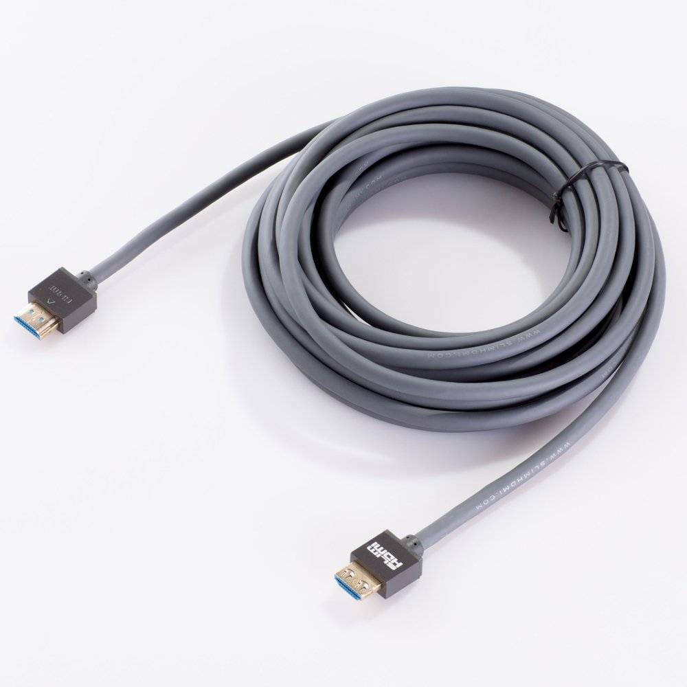 0.5m (50cm) Male Mini (Type C) to Male (Type A) Cable, The World's Slimmest HDMI Lead? (Gold Plated, 1080p, 3D, High Speed, ARC) — view 42