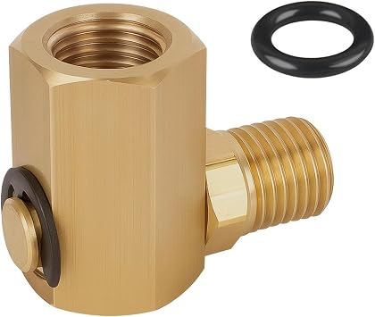 90 Degree Air Swivel Fitting 50310 Air Hose Reel Swivel Fittings - Brass