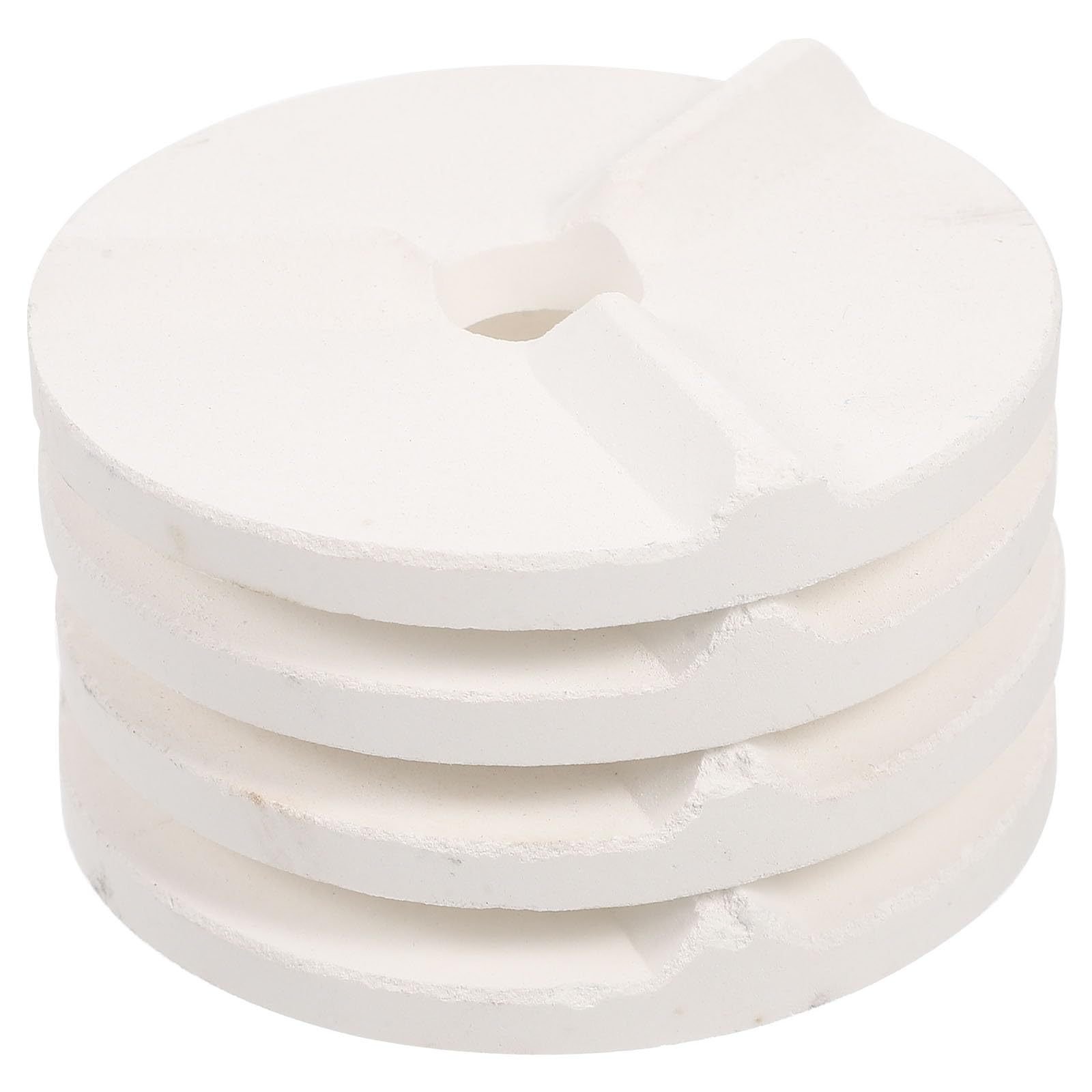 Tapis de support pour four en oxyde d'aluminium blanc durable pour cuisson céramique pure