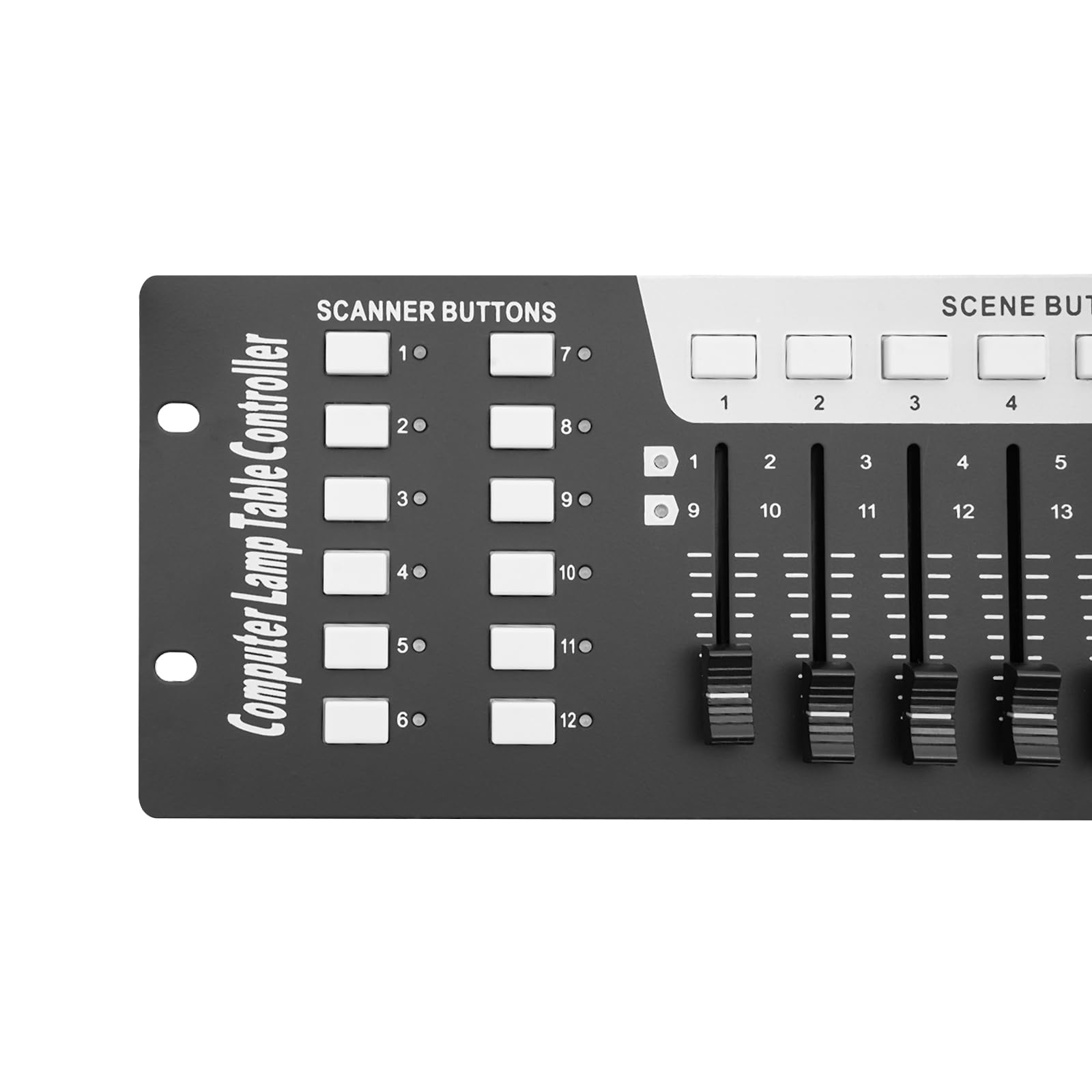 Console di mixaggio luci Dmx Controll, controller Dmx 192 canali Console DJ Dmx, controller mixer luci Dmx 512, controller di illuminazione DMX per luci a testa mobile Par Lights Fog Machine