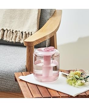 【美品】フロアミストマイナスイオン 噴水 デコレーションライト 加湿器 Amazon.co.jp: Life on Products（ライフオンプロダクツ）充電式