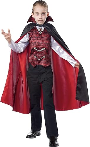 Kids Gothic Classic Vampire Halloween Costume Boys