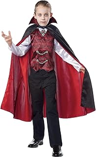JUST FOR PARTY Kids Gothic Classic Vampire Halloween Costume Boys (8-10 years old)