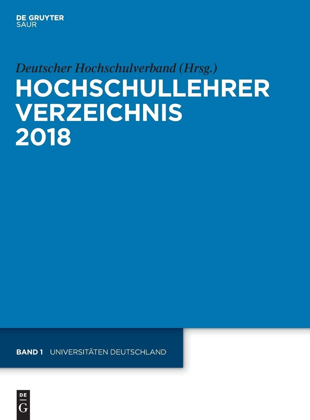 Universitäten Deutschland Hardcover – 25 June 2018