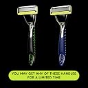 LetsShave Pro 7 Max Razor Cartridges For Men | World's First & Only 7-Blade Shaving Razor With Precision Blades & Honey Comb Guard Bar | Argan Oil, Aloe & Vitamin E - 4 Count gallery image