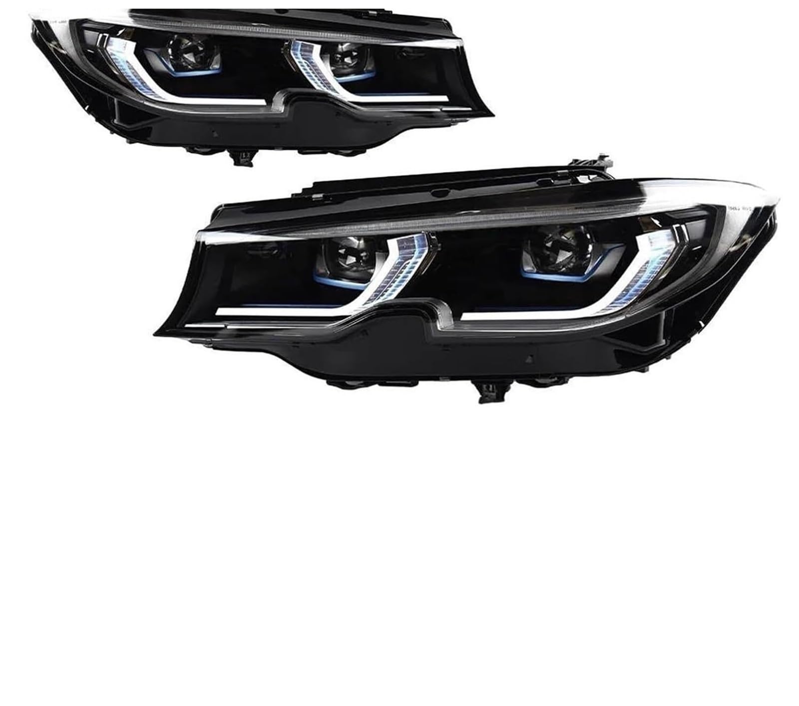 Fari dell'auto Faro anteriore per BMW G20 G28 M3 325I 320I 2018-2022, fari a LED per auto, proiettore DRL, lente