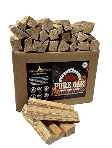Kiln Dried Pizza Oven Wood 5-6 Inch Oak Logs –