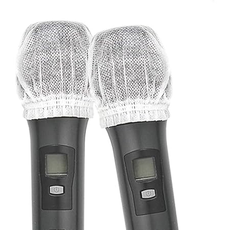 Amazon Co Jp Yuuheejp 0個の白いマイクカバー ノイズ防止マイクカバー スポンジマイクカバー 防塵マイクキャップ 白と白のペアリング 楽器 音響機器