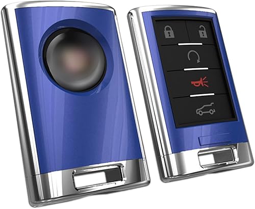 Miniatura 7 de Cubierta rígida para llave de auto, de lujo, para Cadillac ATS CTS DTS XTS Escalade o Chevrolet Corvette C7 convertible, Negro