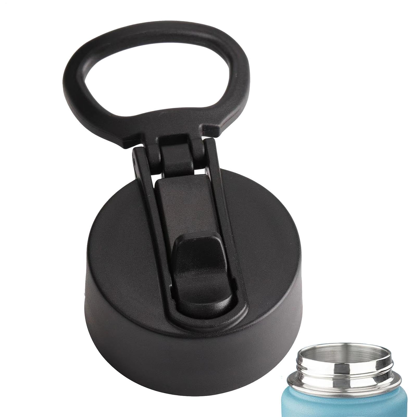 Water Bottle Lid Replacement Infil Plug, Replacement Chug Lid For Bottles, Twist Spout Cap, Compatible With Most Wide Mouthed Water Bottles(14oz 18oz 40oz 64oz)