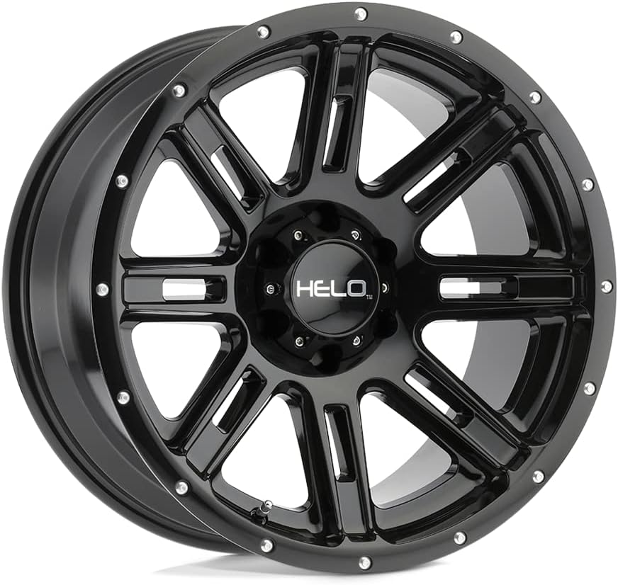 HE900 20x10, Bolt Pattern: 5x5.5/, Offset: -24, GLOSS BLACK, set of 1