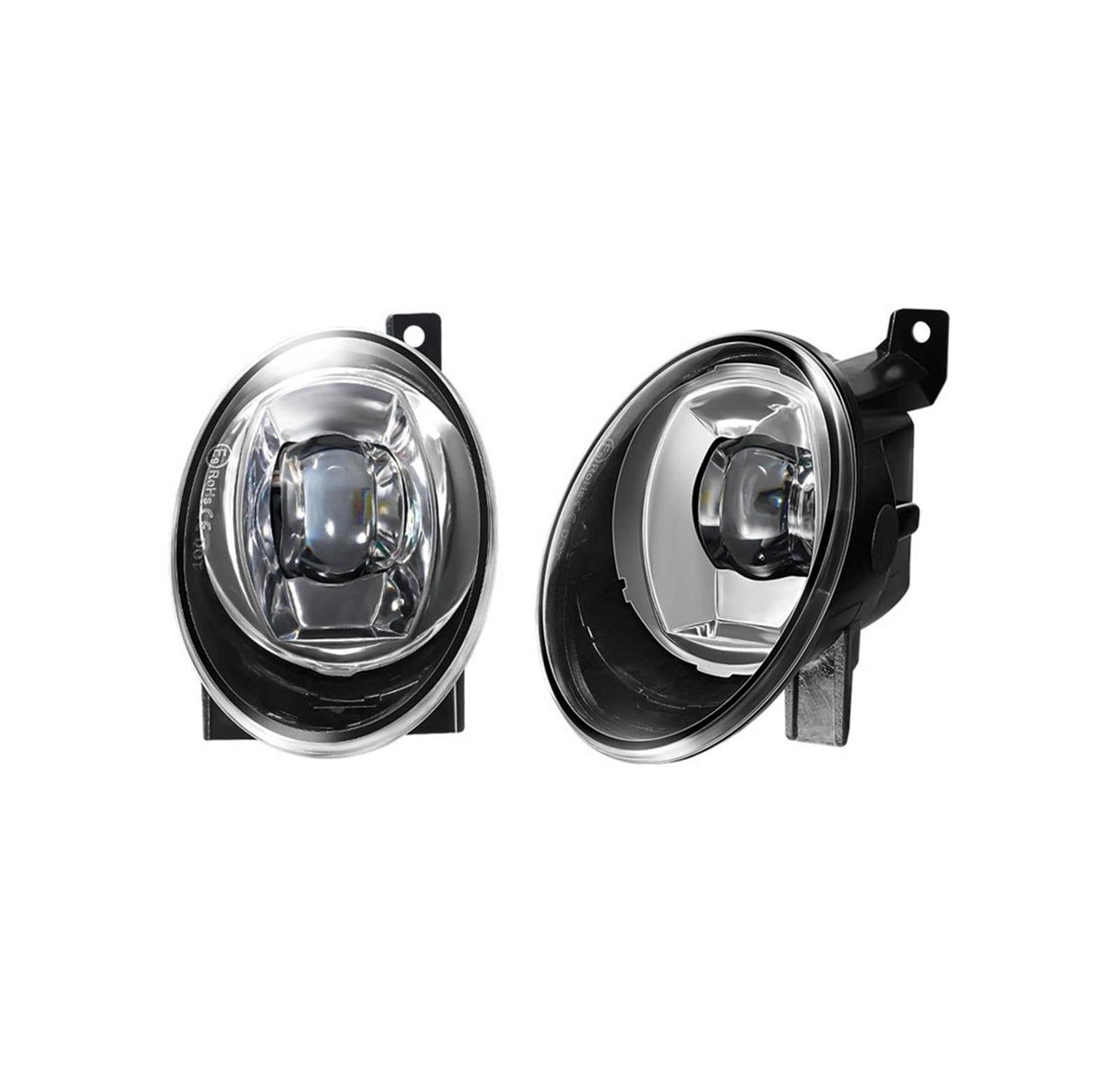 Genérico Antiniebla LED Para VW vGolf Mk6 Para Tiguan Para Caddy Decodificador Canbus 30 W 9006 Conjunto Faros Parachoques Delantero Faros Antiniebla