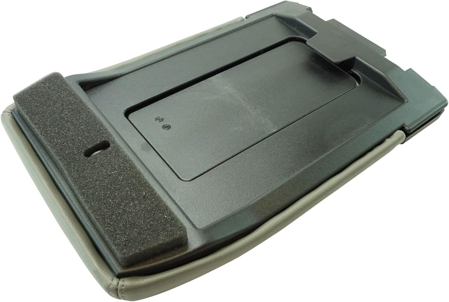 TRQ Center Console Lid Repair Kit Light Gray Compatible with GM Pickup Truck SUV